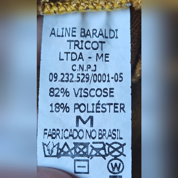 Mustard Yellow Button-Up Cardigan - Picture 5 of 5